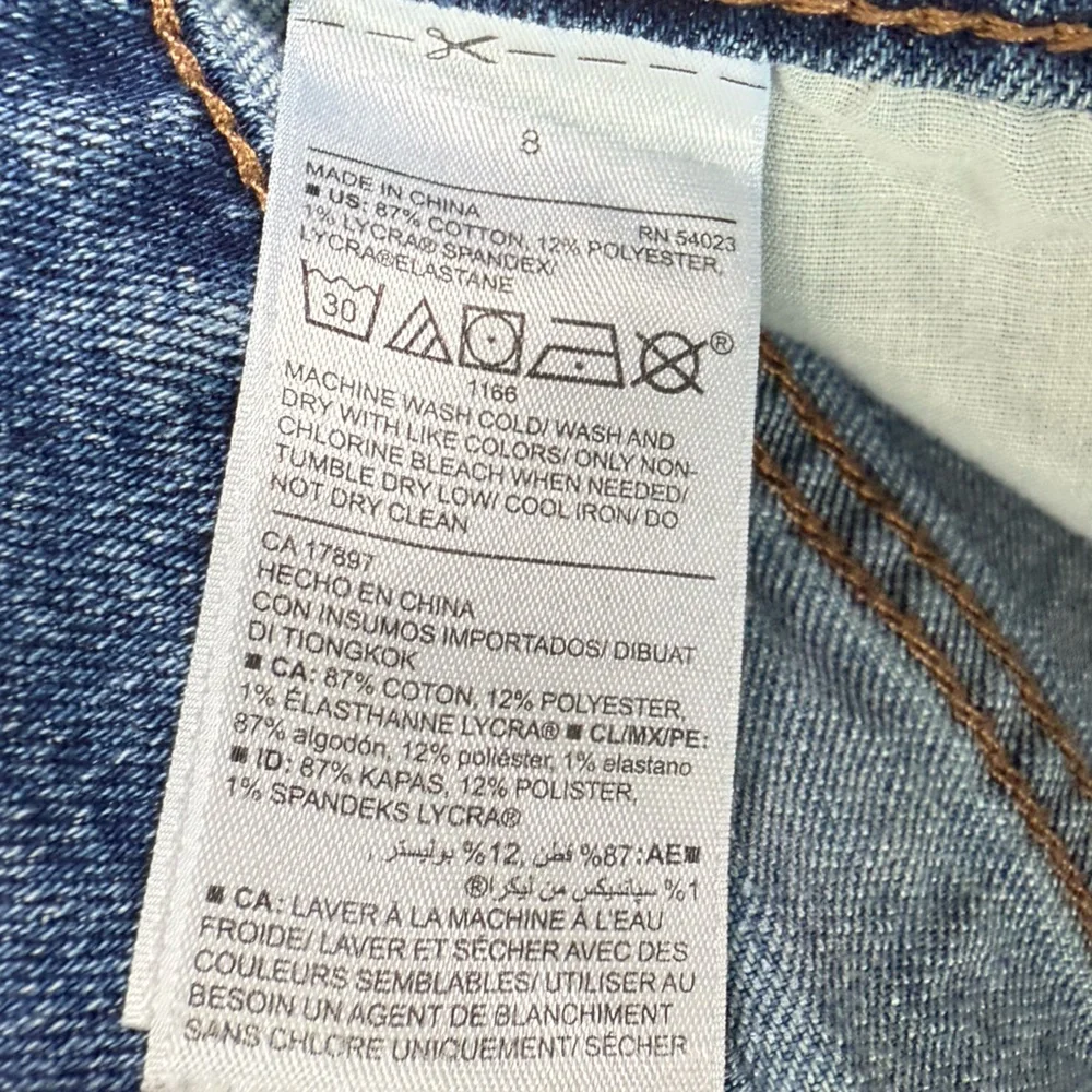 Old Navy Boyfriend Jean Shorts - Blue - Picture 5 of 5